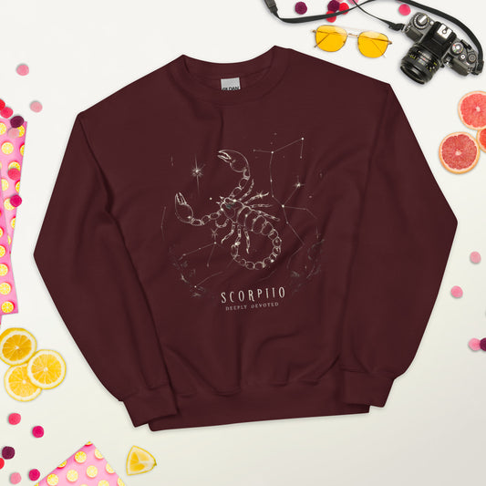 Scorpio Deep Devotion Unisex Sweatshirt