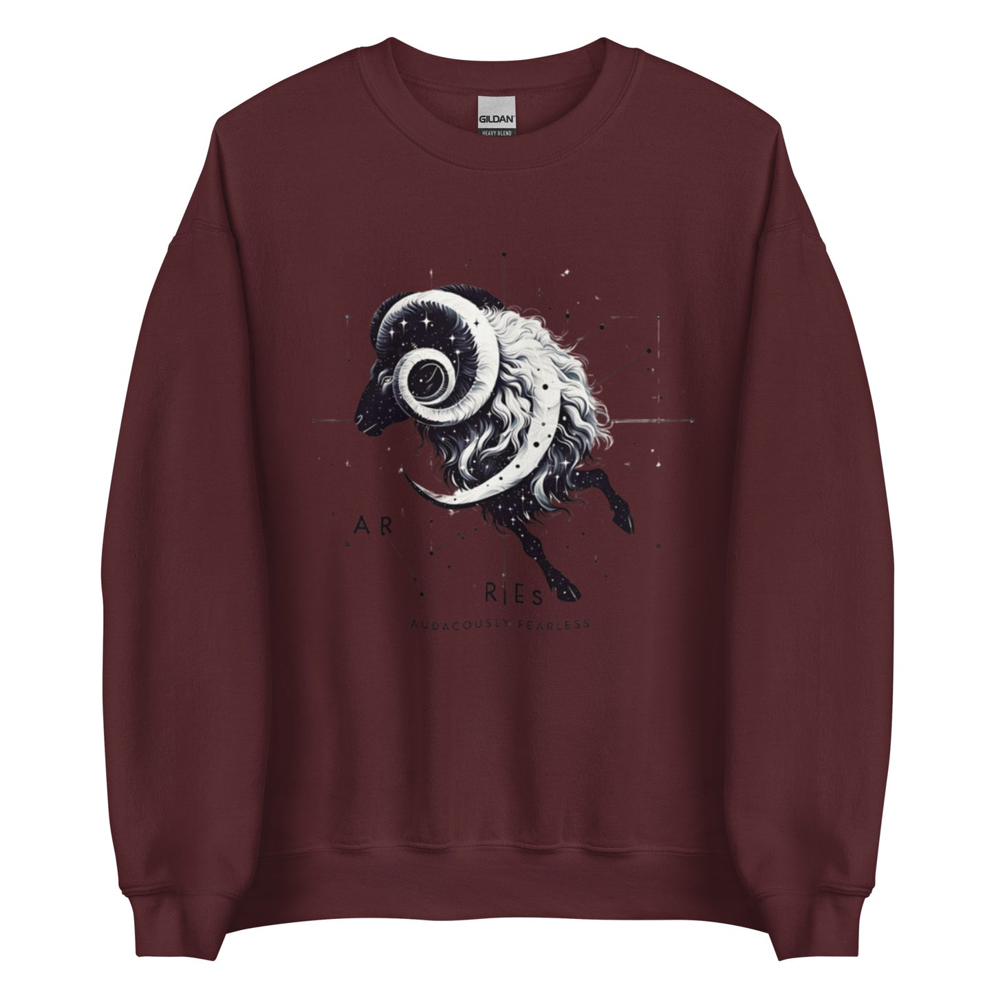 Aries Spiral Galaxy Unisex Sweatshirt