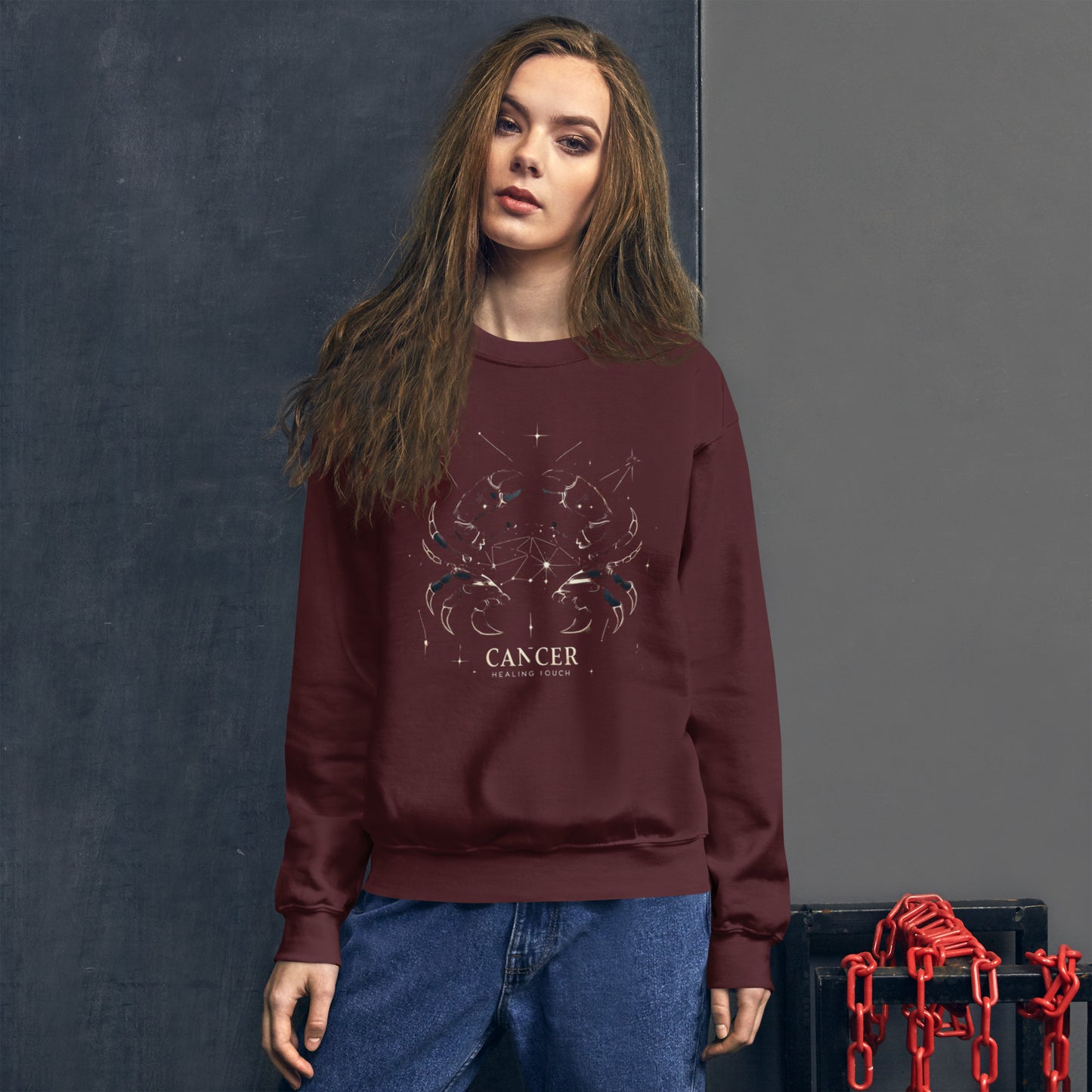 Cancer Guardian Moon Unisex Sweatshirt