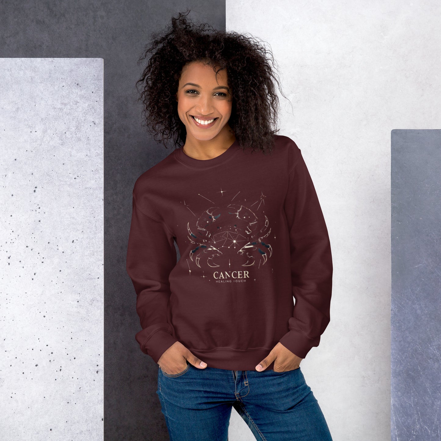 Cancer Guardian Moon Unisex Sweatshirt