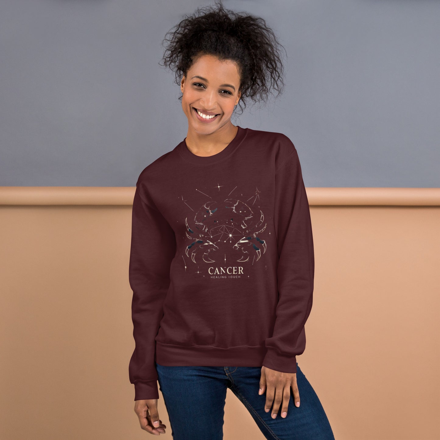 Cancer Guardian Moon Unisex Sweatshirt