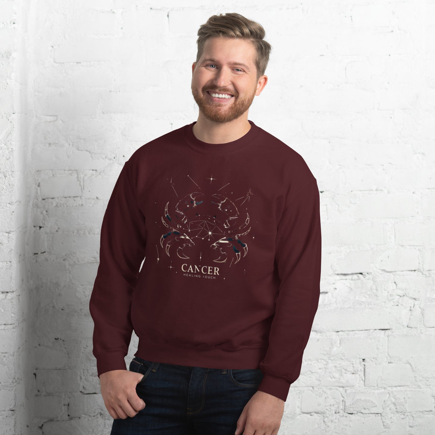 Cancer Guardian Moon Unisex Sweatshirt