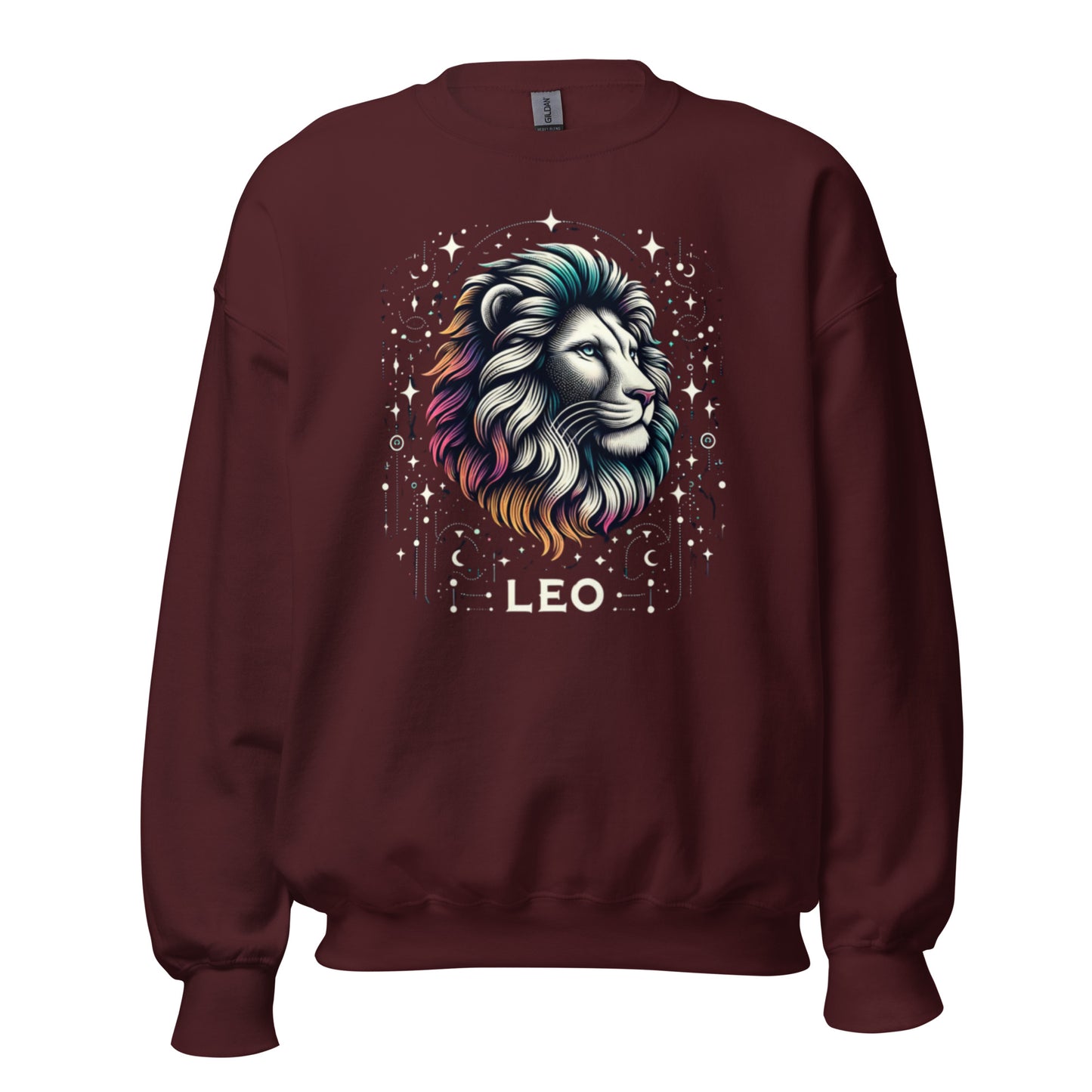 Leo Cosmic Mane Unisex Sweatshirt