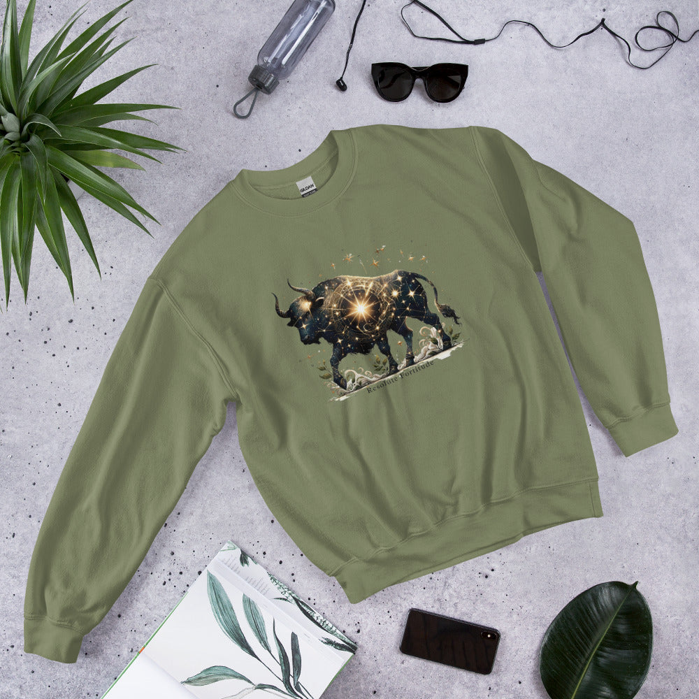 Taurus Cosmic Unisex Sweatshirt