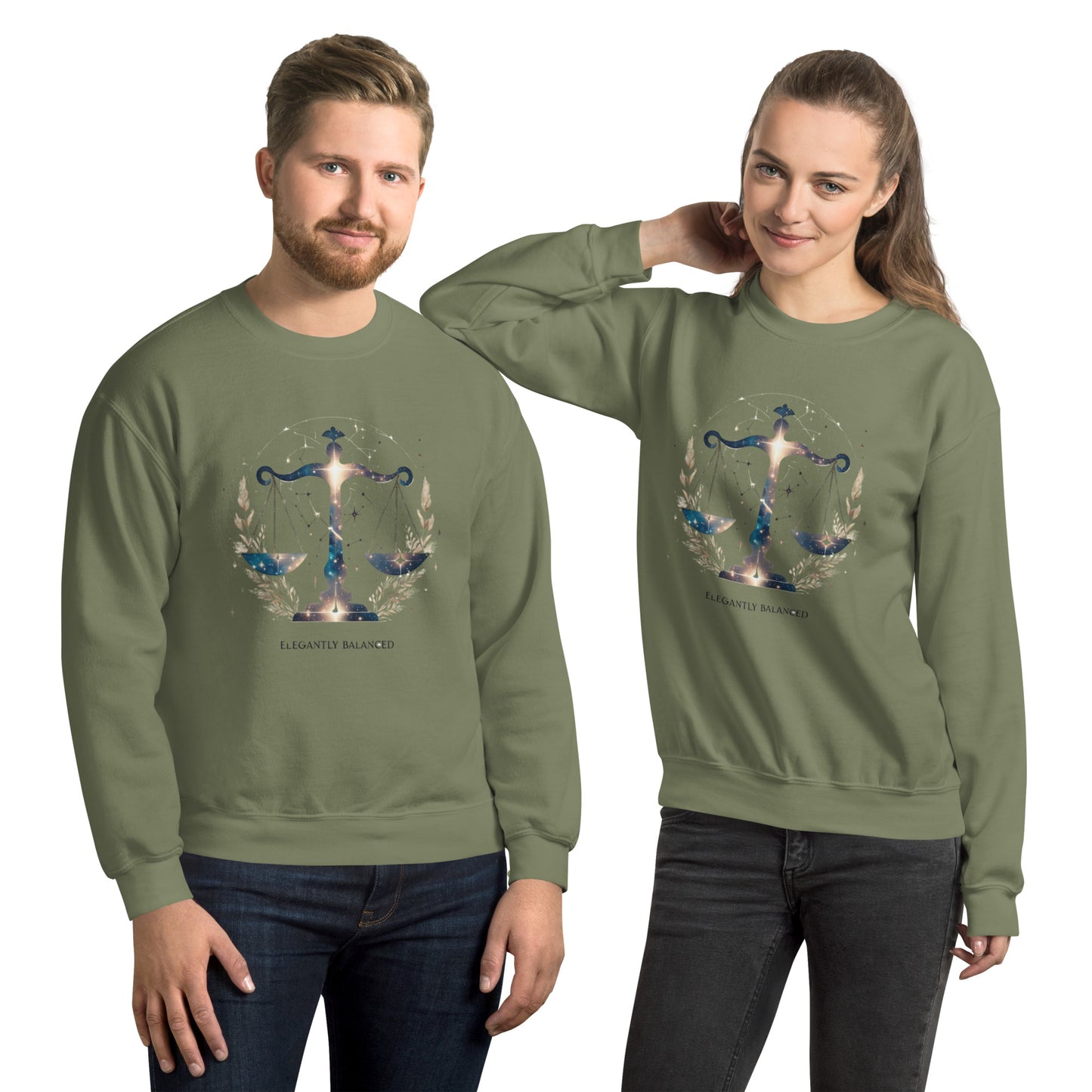 Libra Celestial Harmony Unisex Sweatshirt