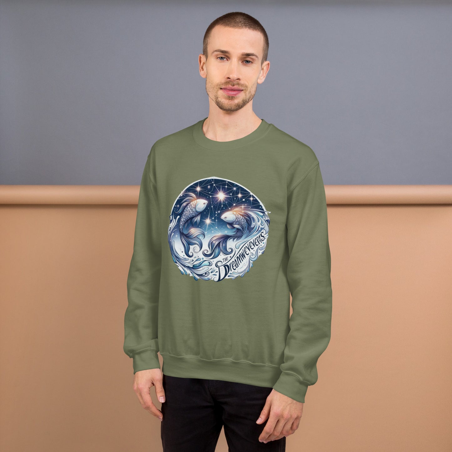 Pisces Celestial Harmony Unisex Sweatshirt