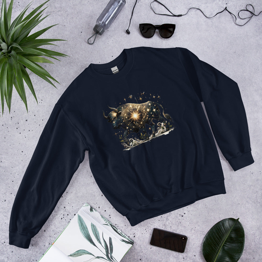 Taurus Cosmic Unisex Sweatshirt