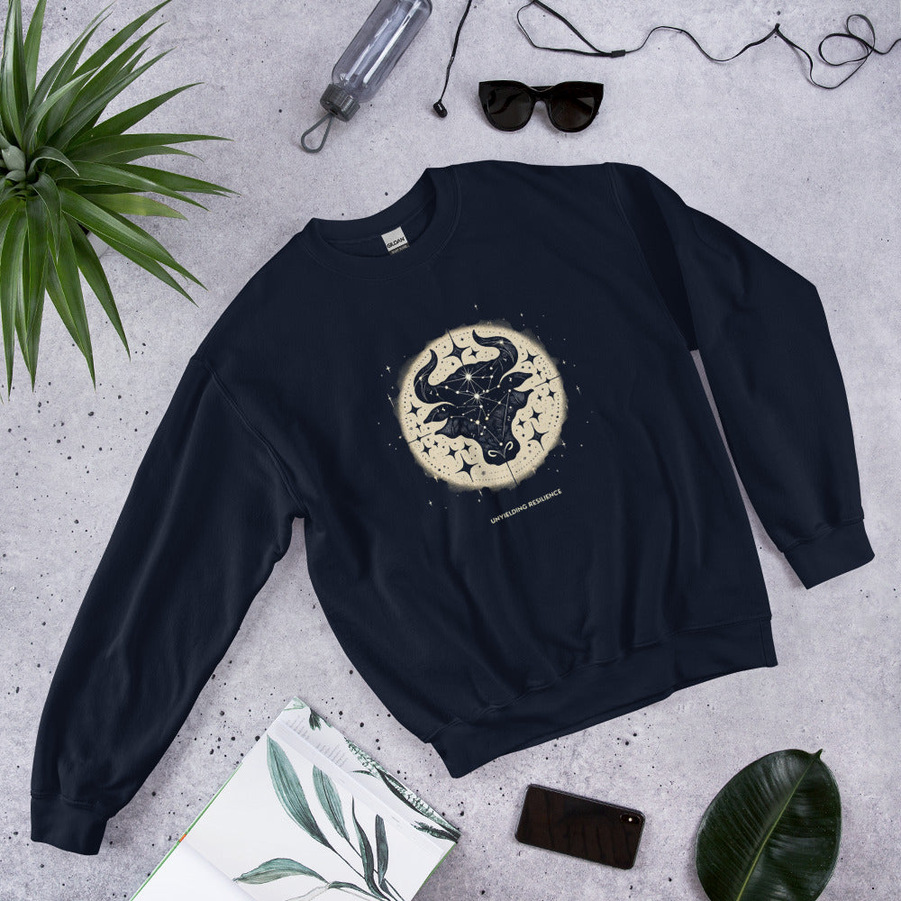 Taurus Moonlit Unisex Sweatshirt