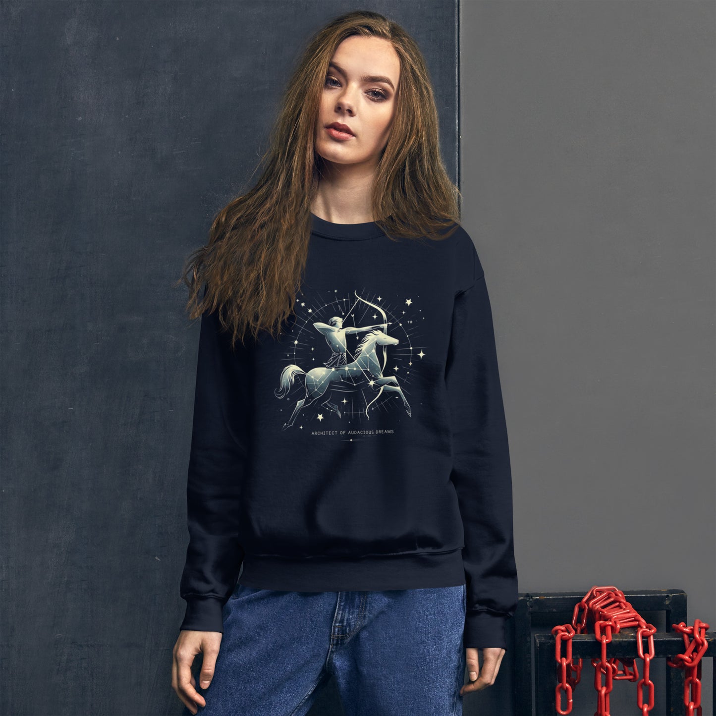 Sagittarius Celestial Archer Unisex Sweatshirt