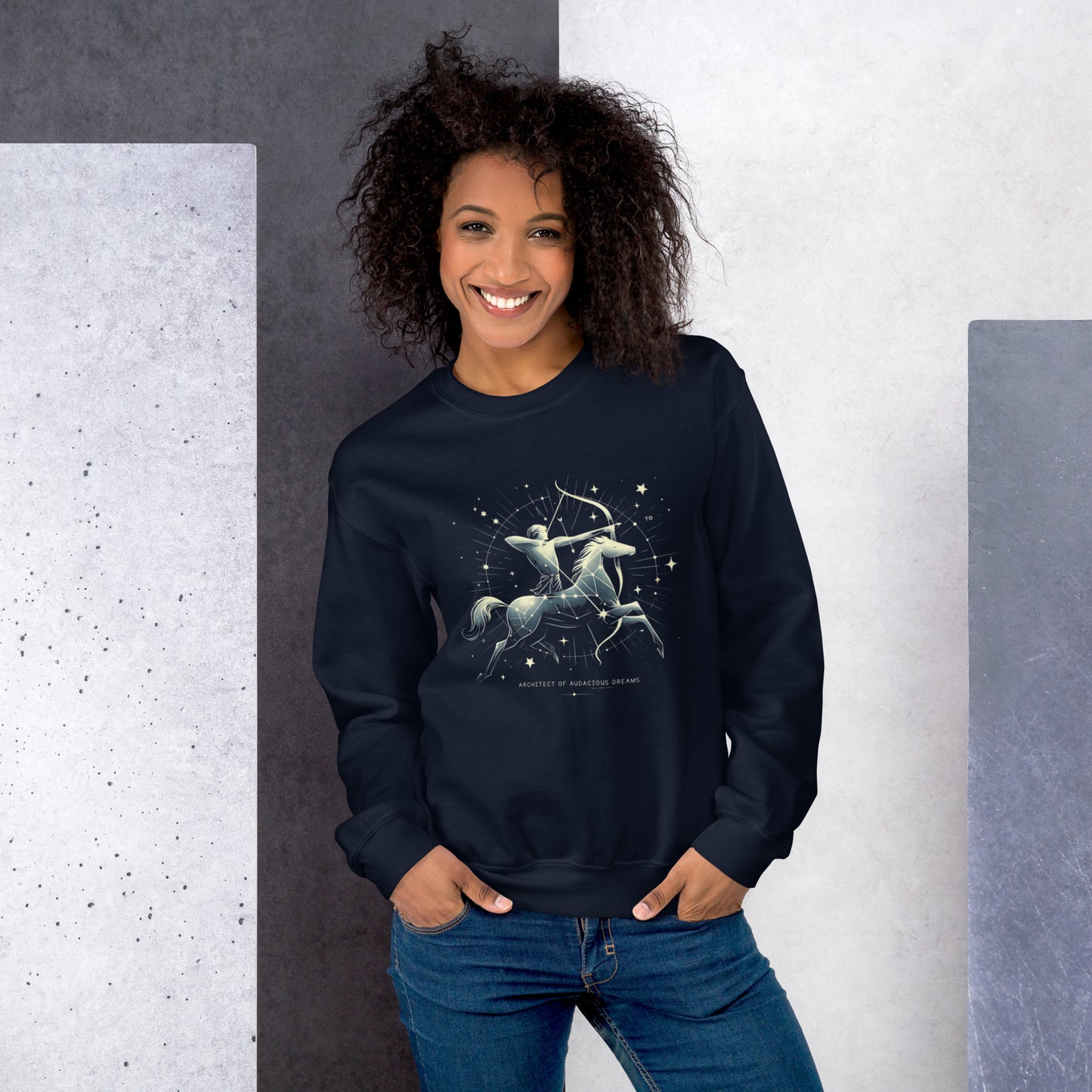 Sagittarius Celestial Archer Unisex Sweatshirt