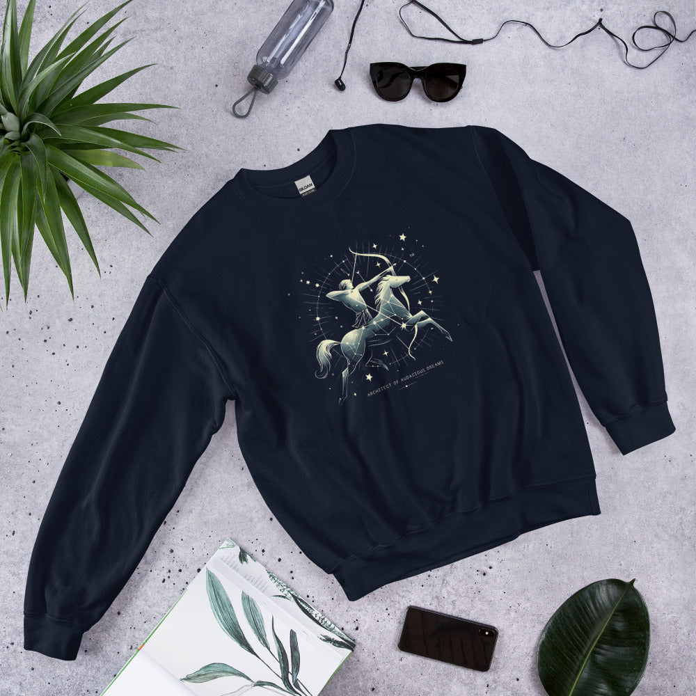 Sagittarius Celestial Archer Unisex Sweatshirt