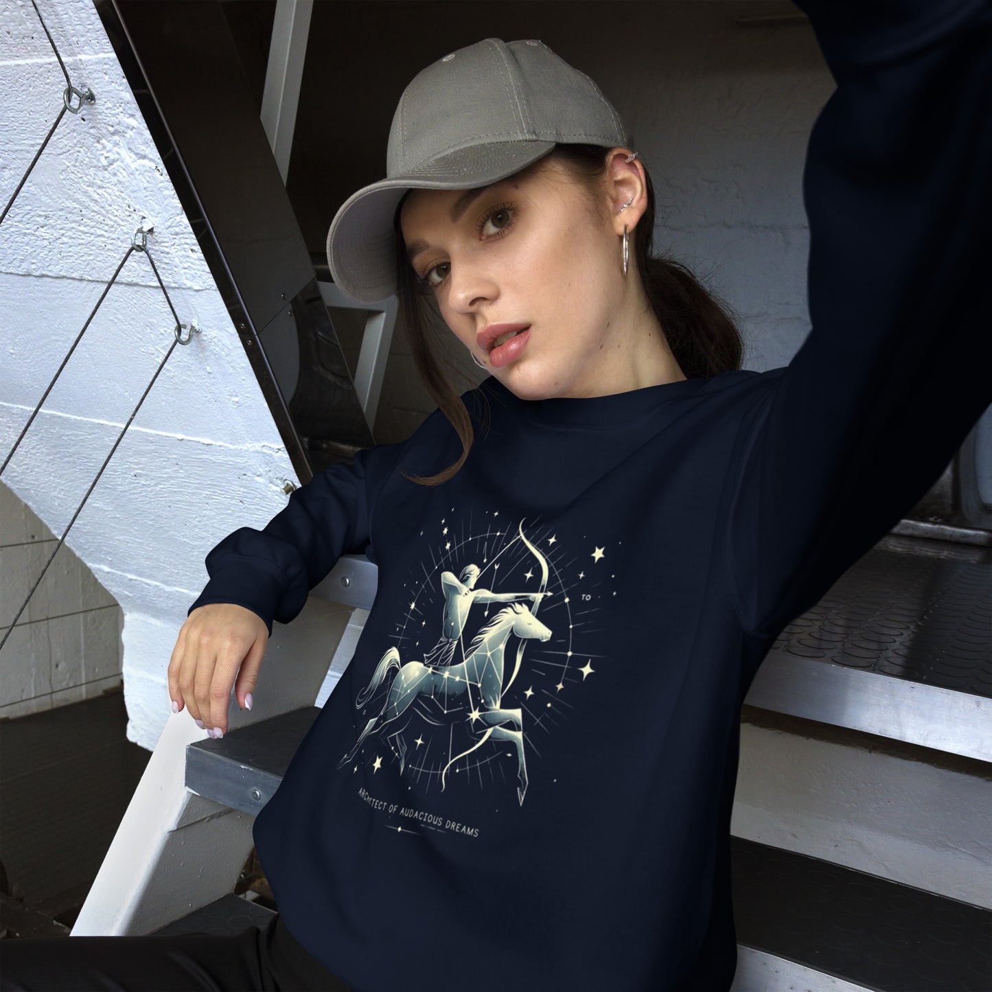 Sagittarius Celestial Archer Unisex Sweatshirt