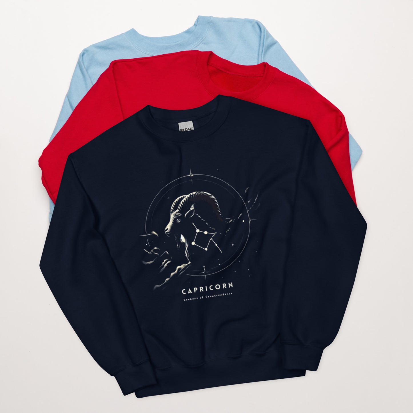 Capricorn Celestial Ambition Unisex Sweatshirt