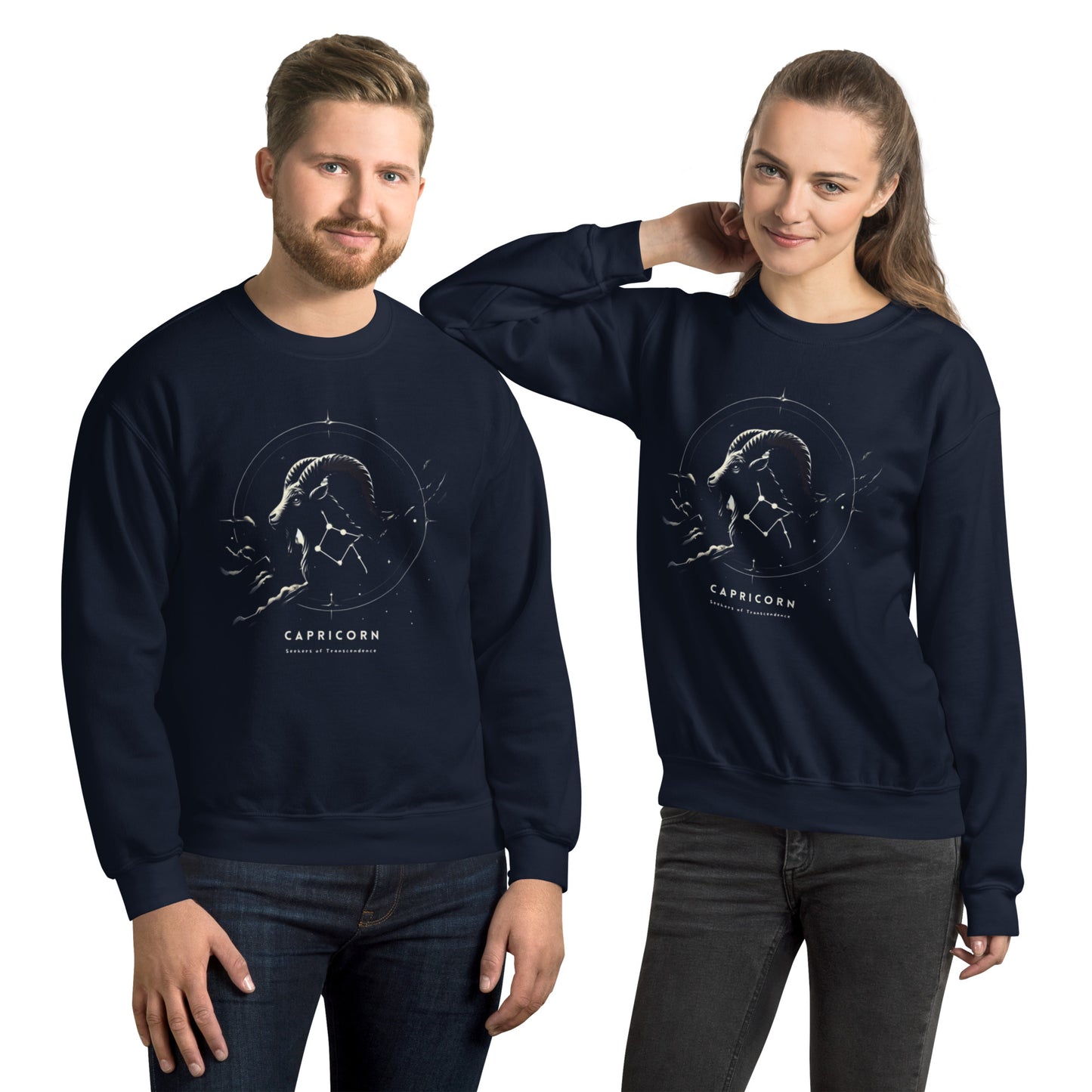 Capricorn Celestial Ambition Unisex Sweatshirt