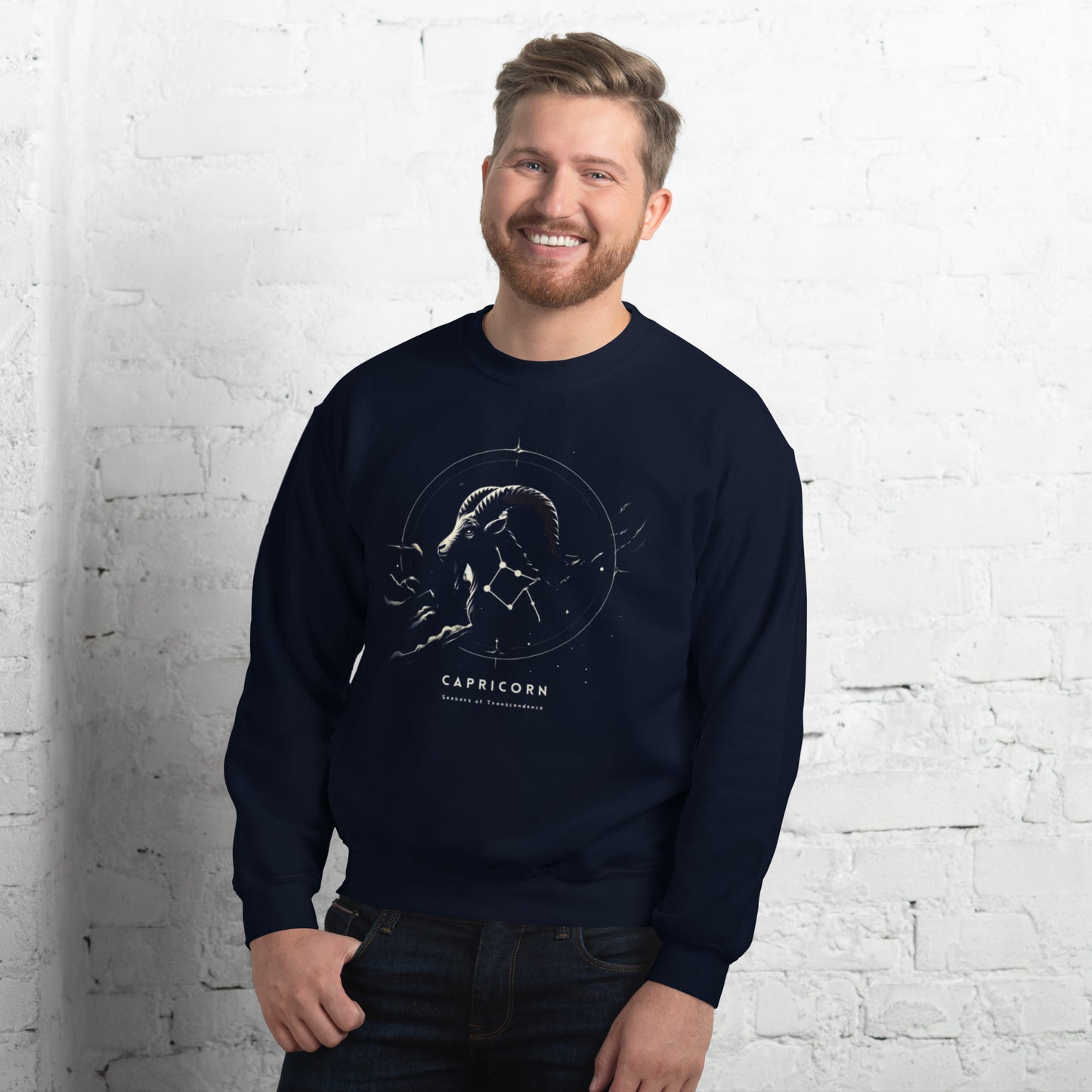 Capricorn Celestial Ambition Unisex Sweatshirt