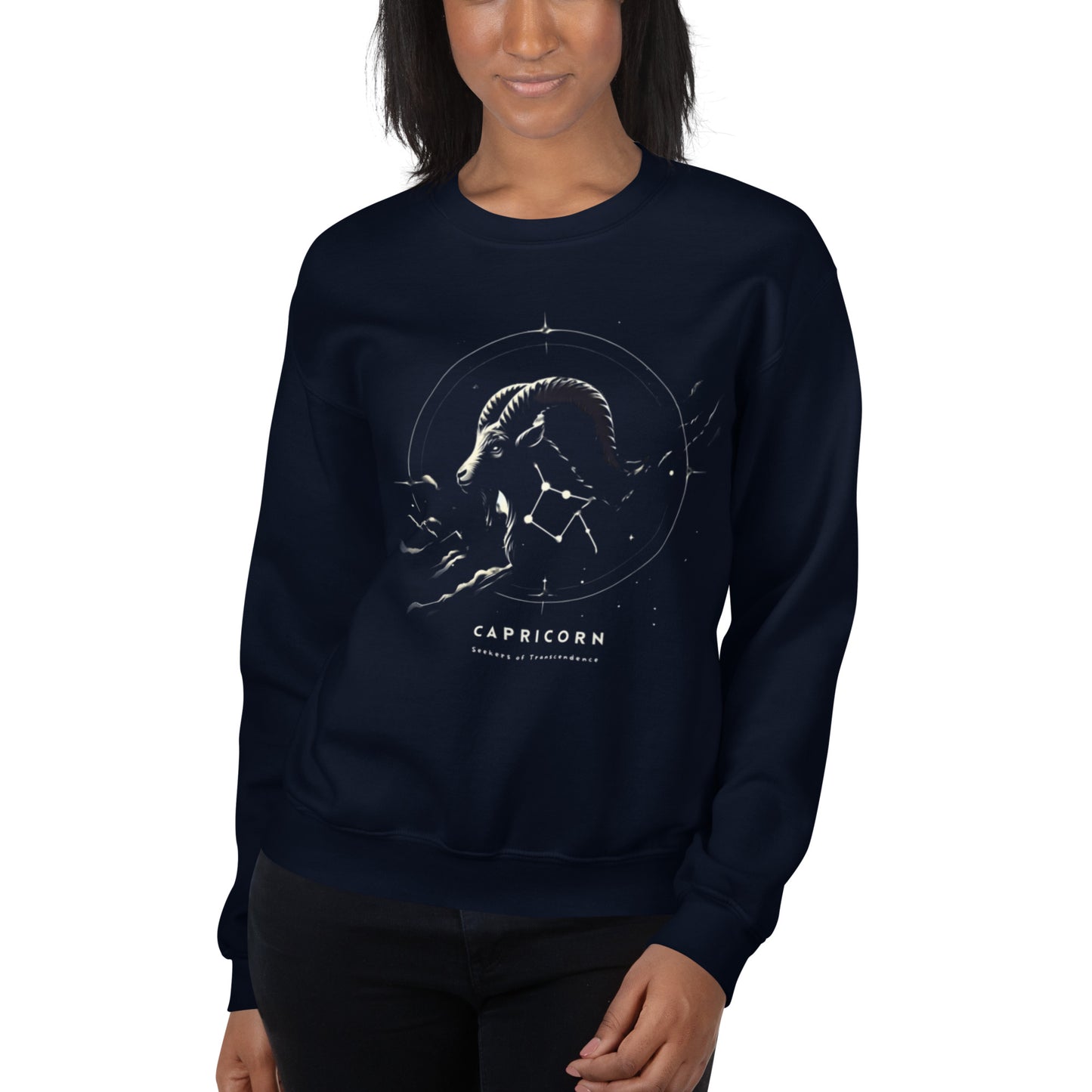 Capricorn Celestial Ambition Unisex Sweatshirt