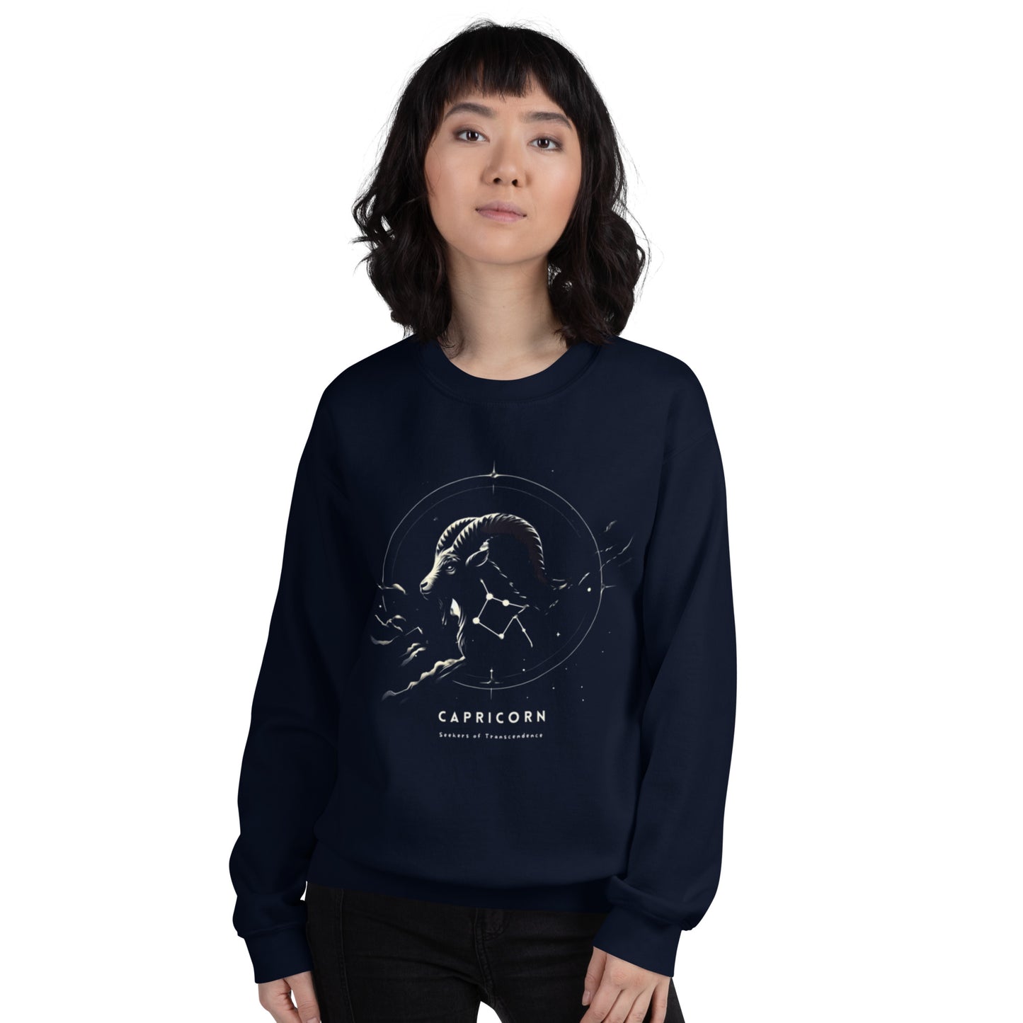 Capricorn Celestial Ambition Unisex Sweatshirt