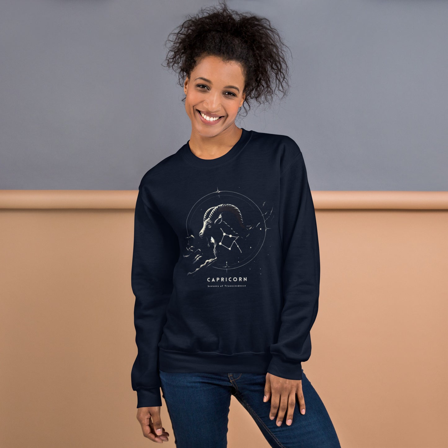 Capricorn Celestial Ambition Unisex Sweatshirt