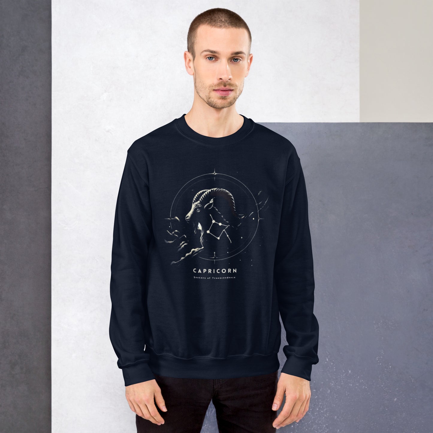 Capricorn Celestial Ambition Unisex Sweatshirt