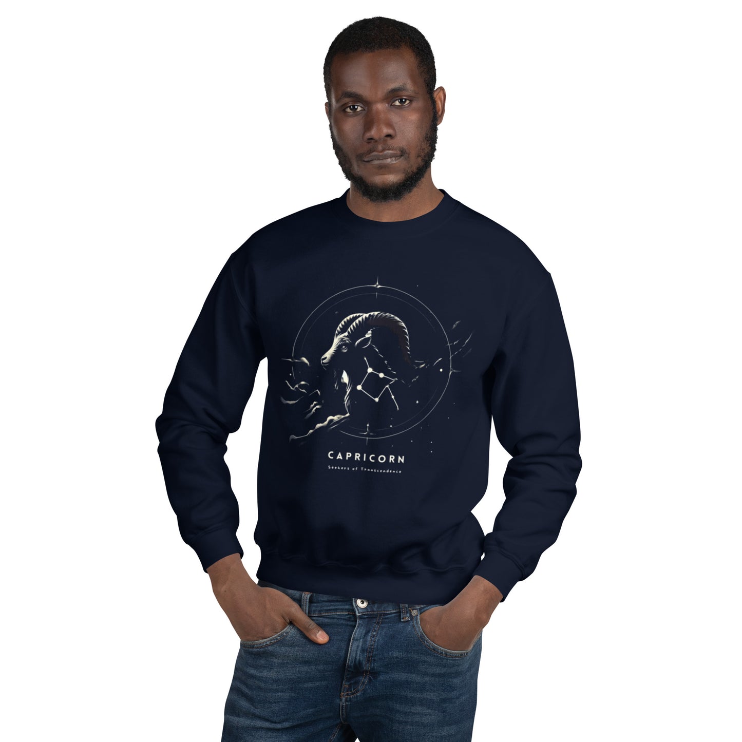 Capricorn Celestial Ambition Unisex Sweatshirt