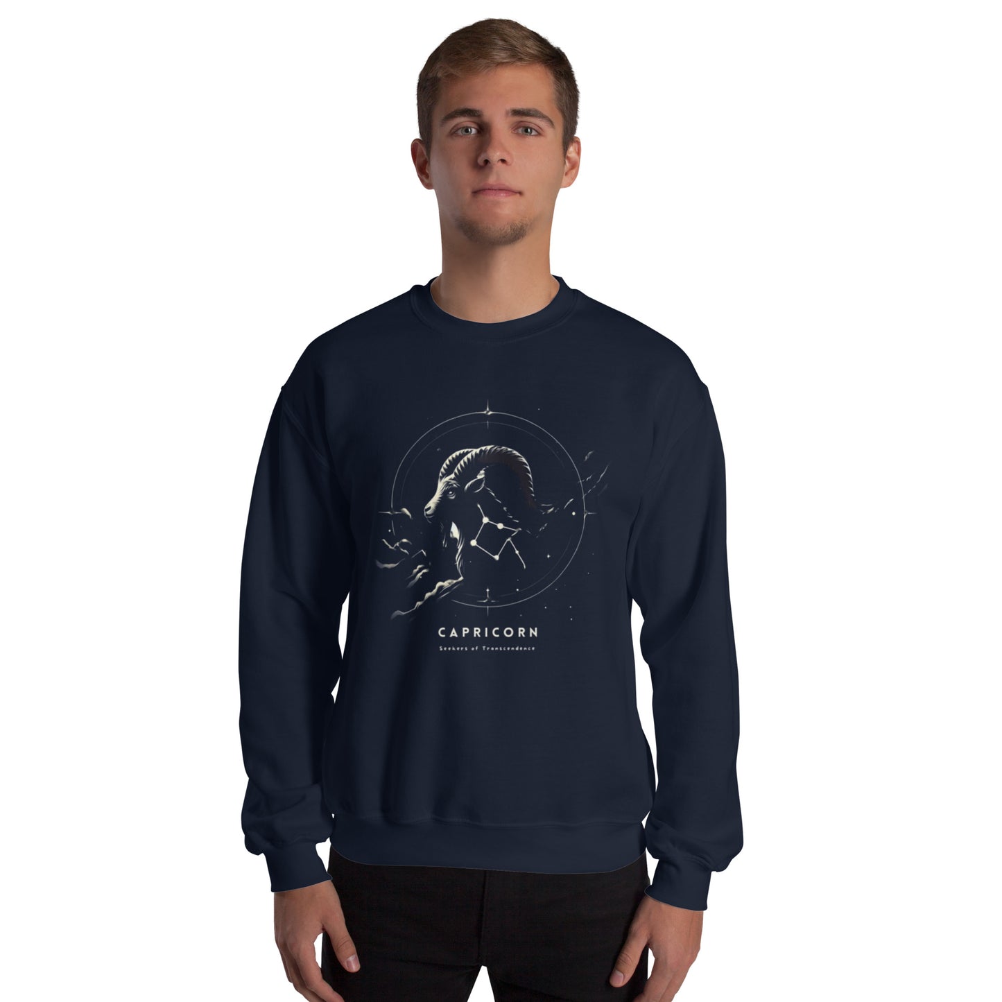 Capricorn Celestial Ambition Unisex Sweatshirt