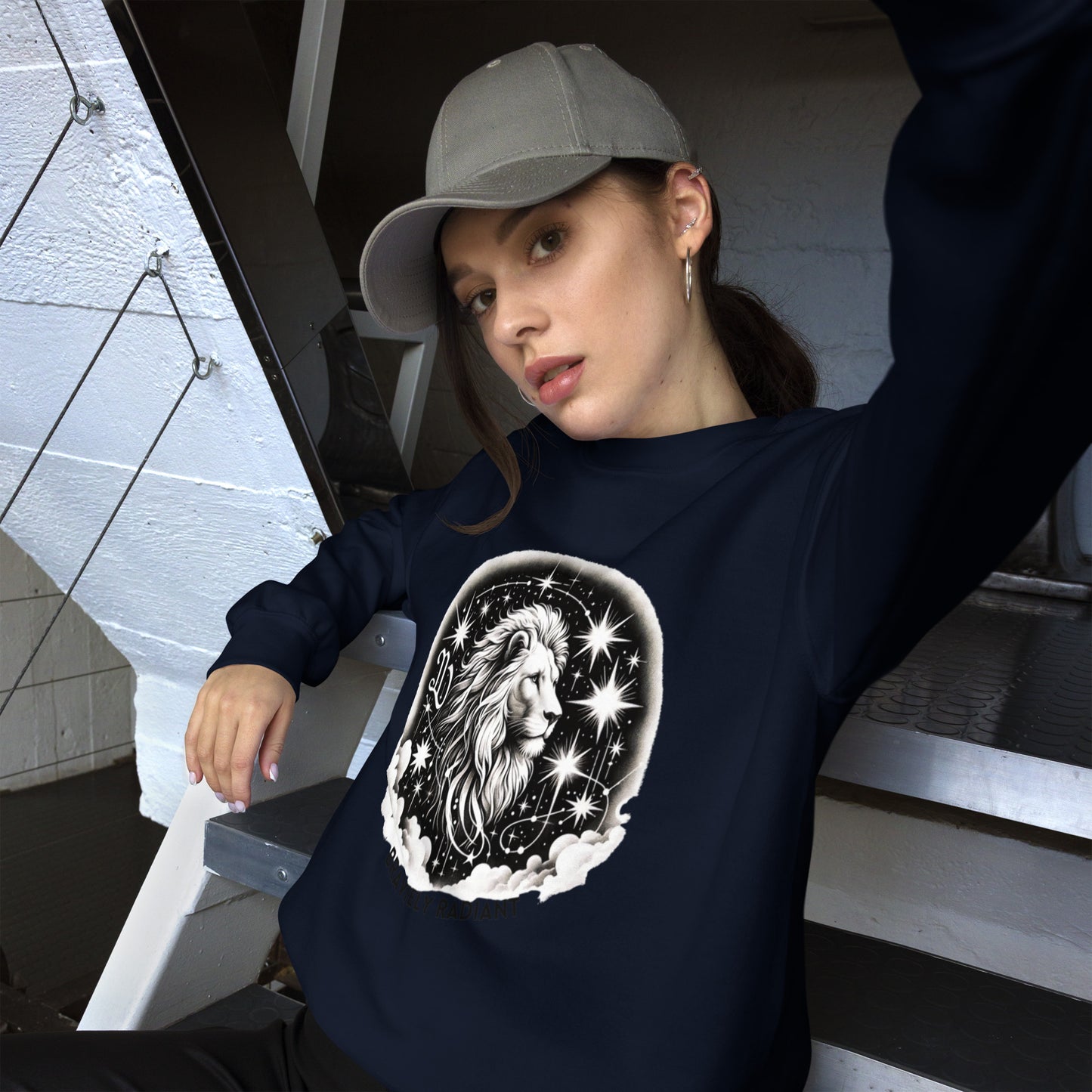 Leo Stellar Majesty Unisex Sweatshirt