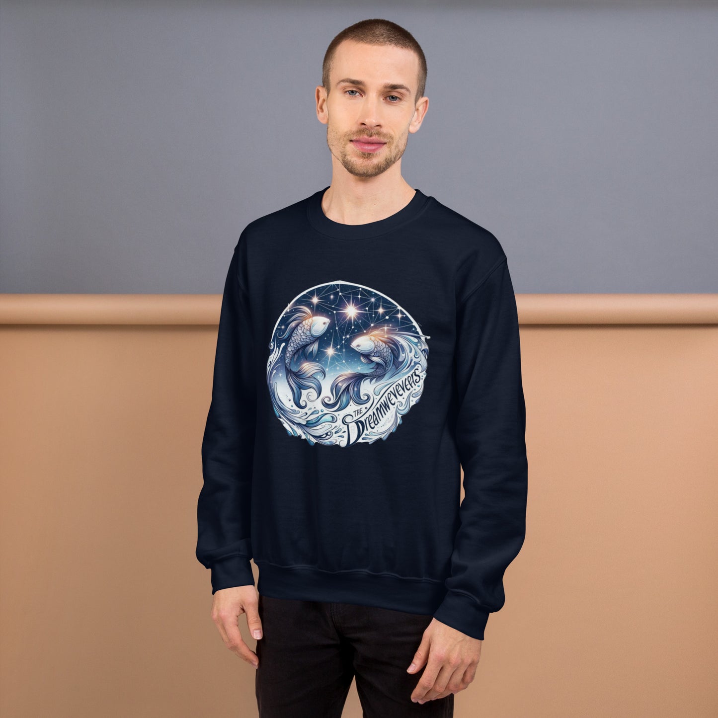 Pisces Celestial Harmony Unisex Sweatshirt