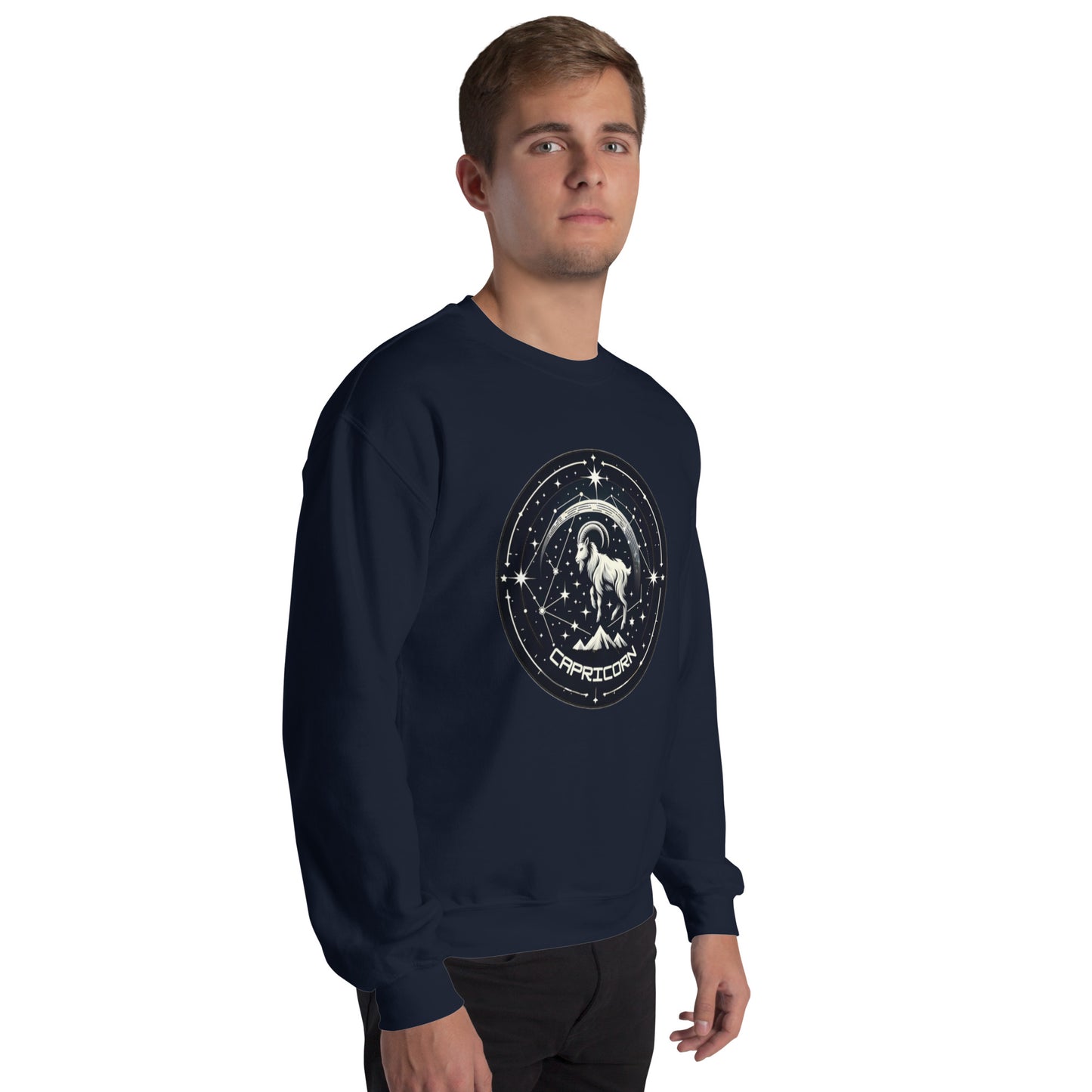 Capricorn Zodiac Wheel Unisex Sweatshirt