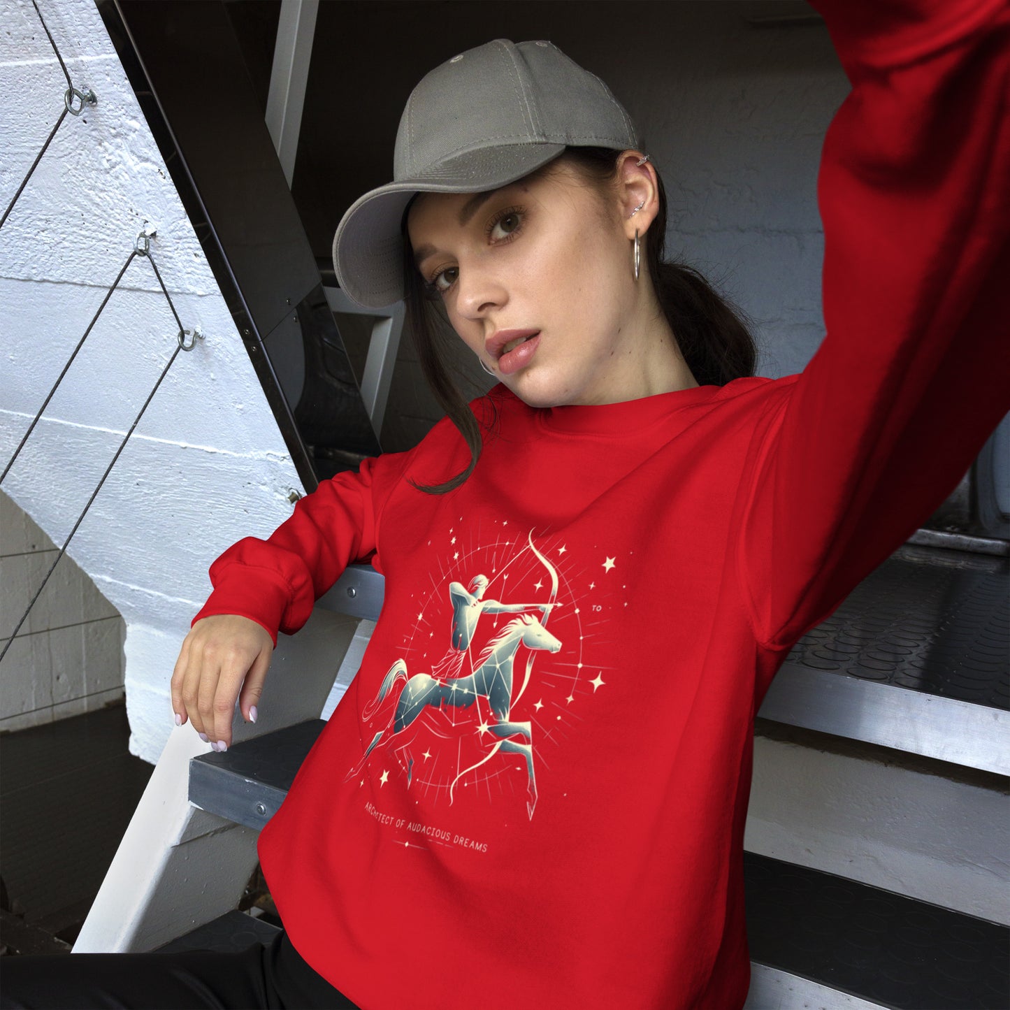 Sagittarius Celestial Archer Unisex Sweatshirt