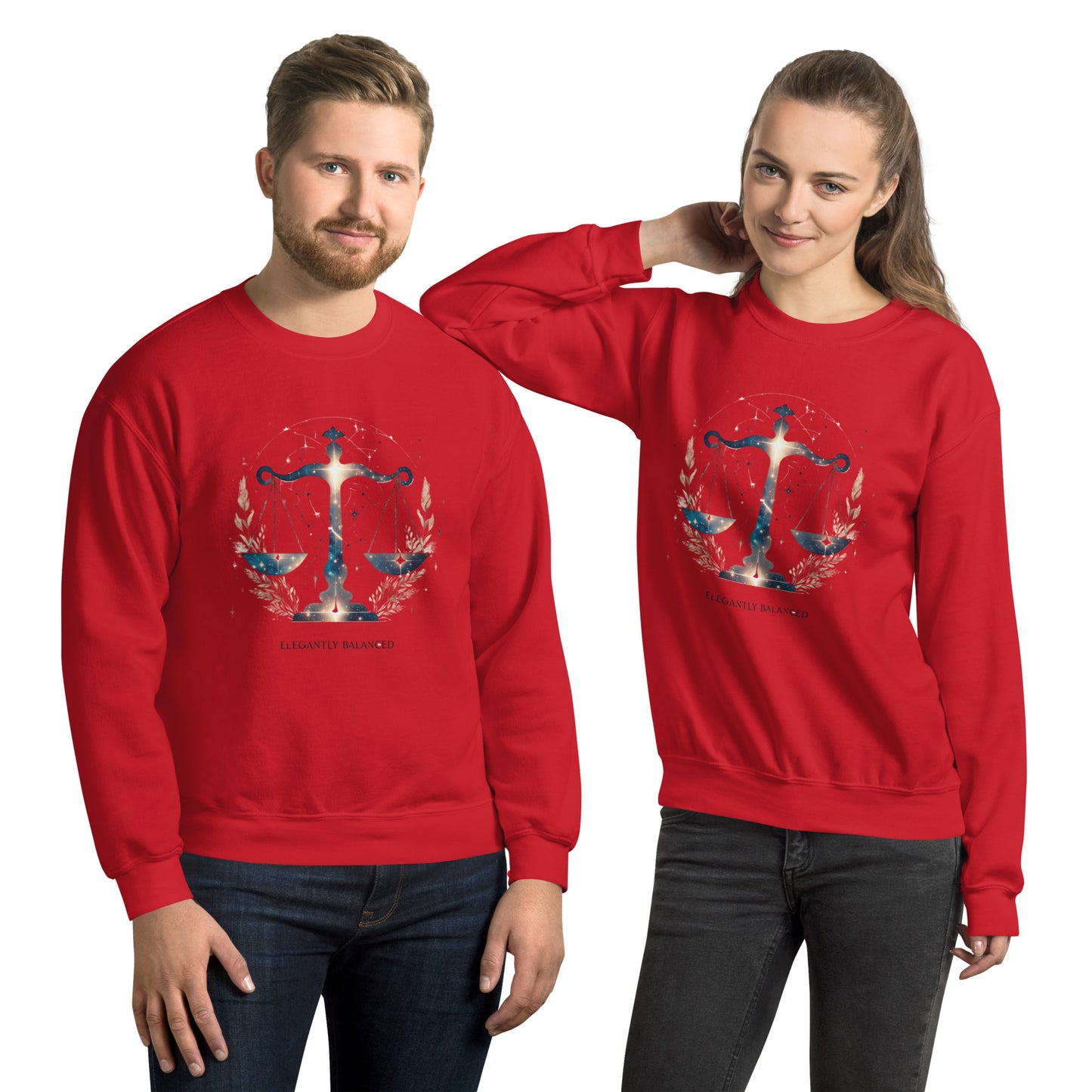 Libra Celestial Harmony Unisex Sweatshirt