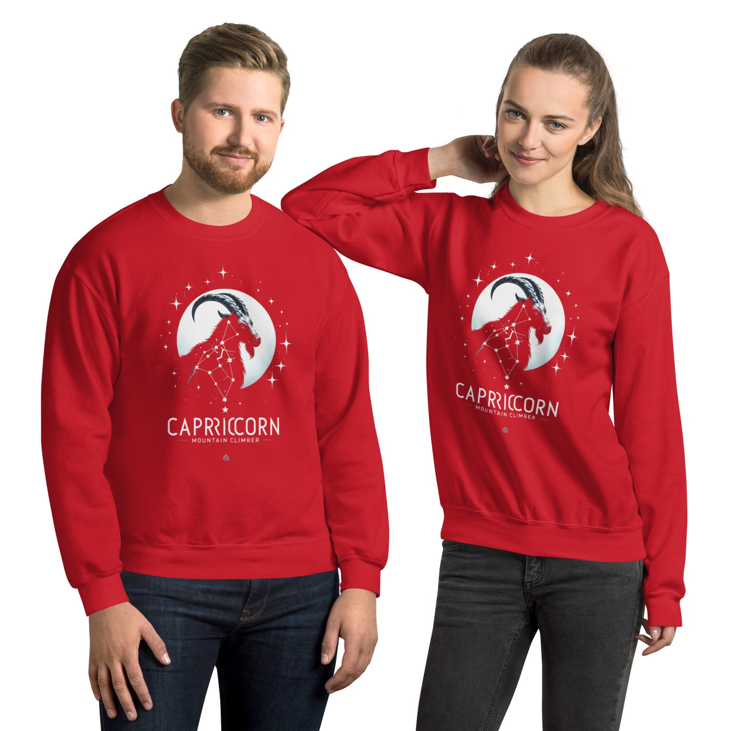 Capricorn Moonlit Ascent Unisex Sweatshirt