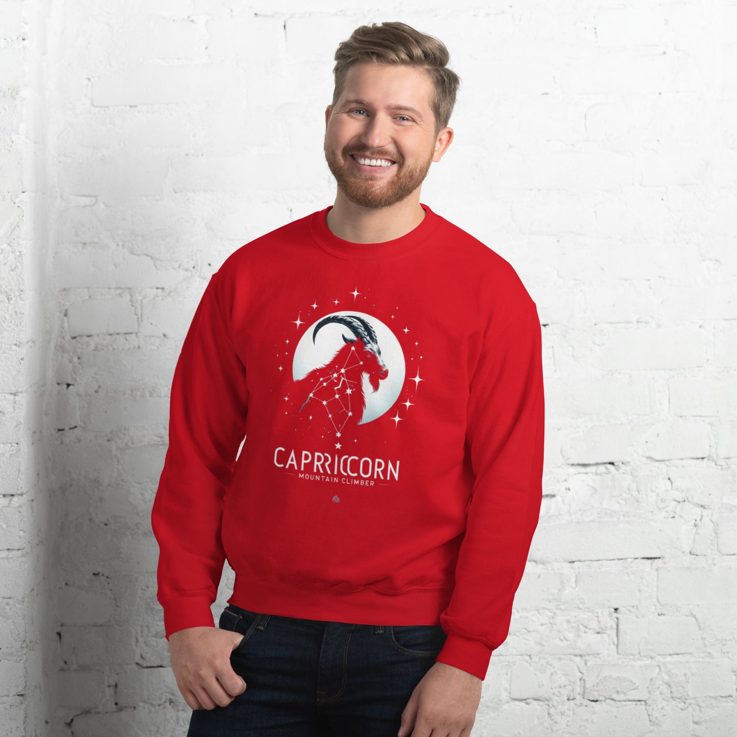 Capricorn Moonlit Ascent Unisex Sweatshirt