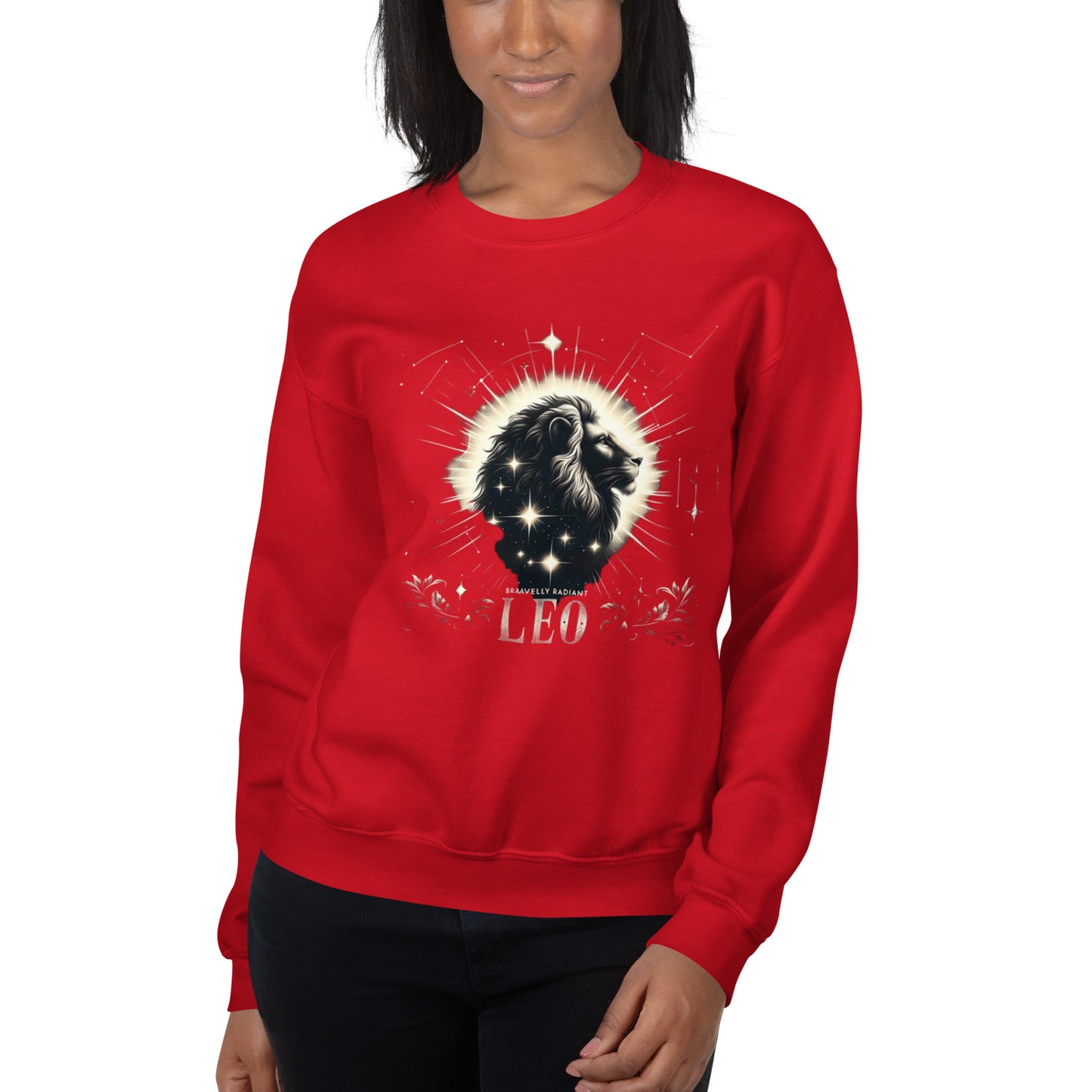 Leo Radiant Regal Unisex Sweatshirt