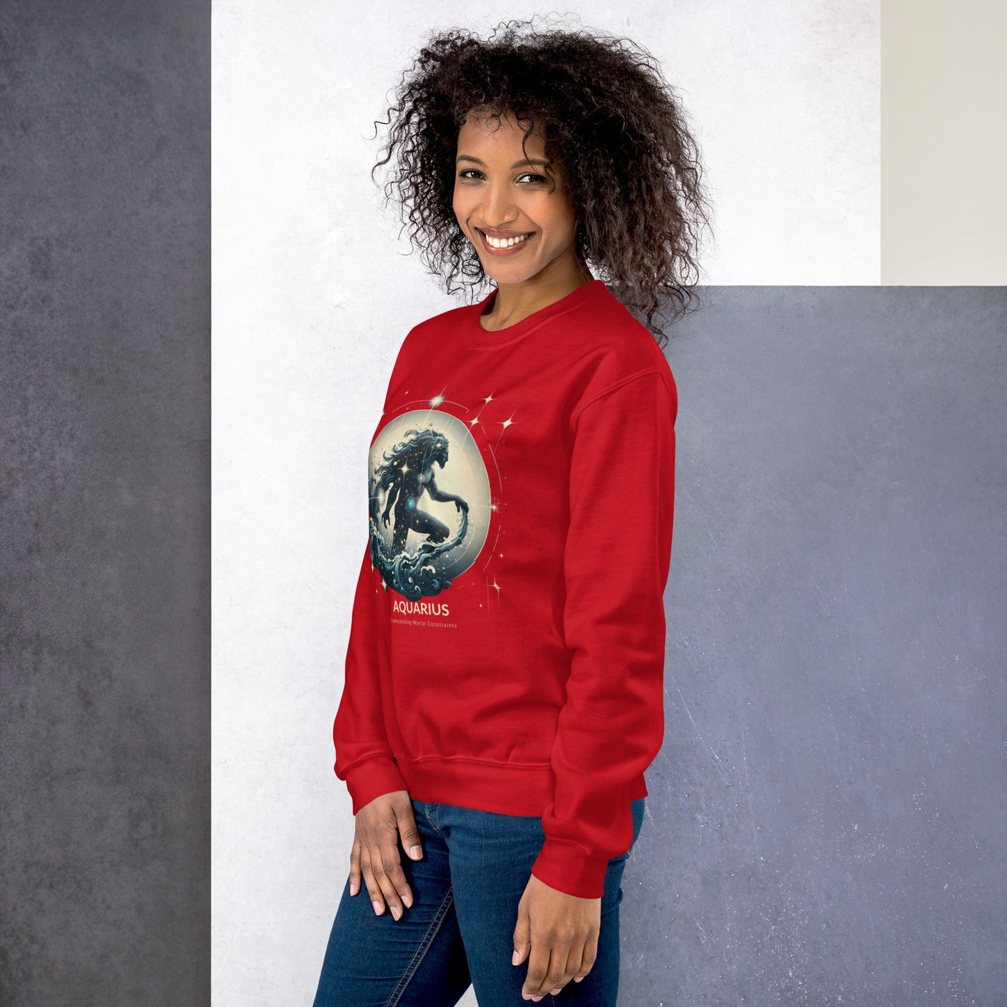 Aquarius Lunar Breeze Unisex Sweatshirt