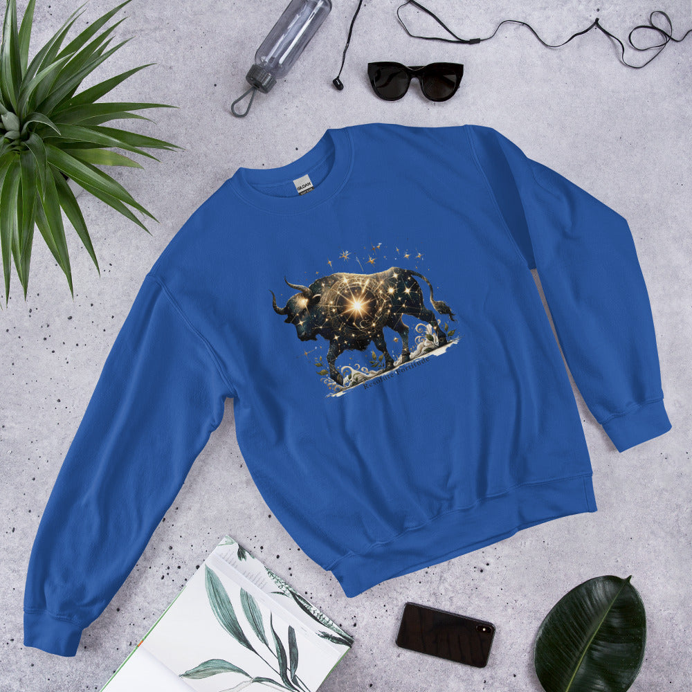 Taurus Cosmic Unisex Sweatshirt