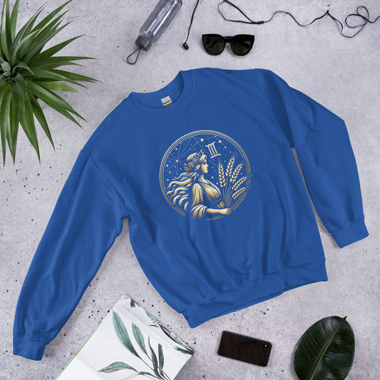 Virgo Maiden Harvest Unisex Sweatshirt