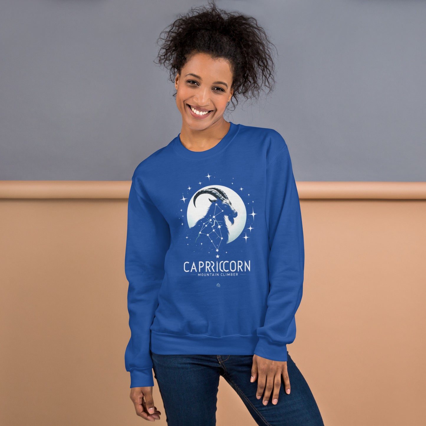 Capricorn Moonlit Ascent Unisex Sweatshirt