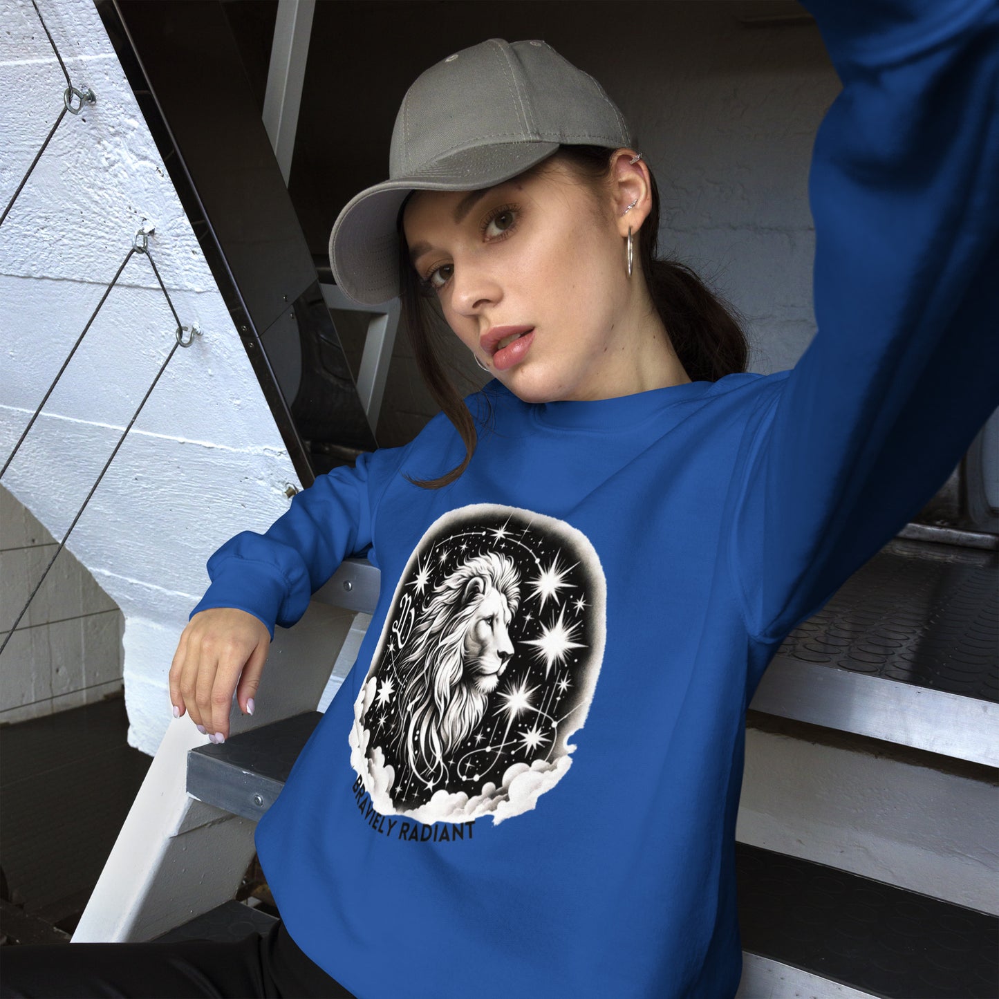 Leo Stellar Majesty Unisex Sweatshirt