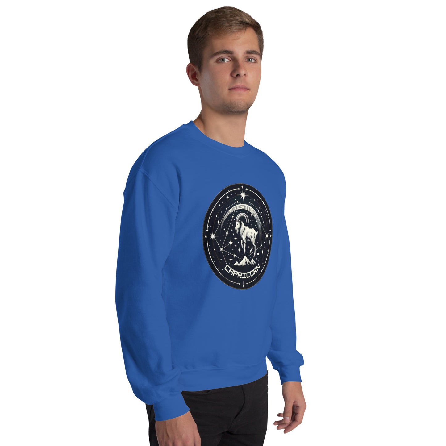 Capricorn Zodiac Wheel Unisex Sweatshirt