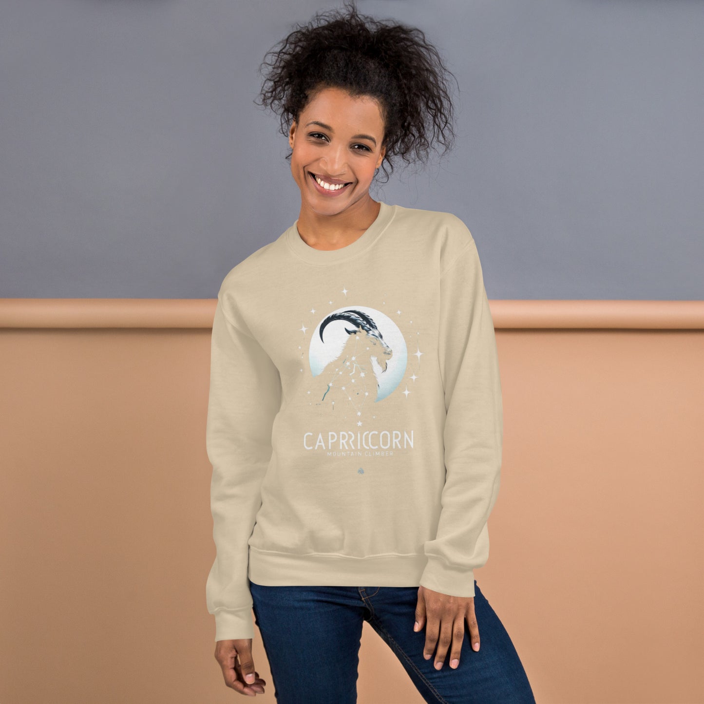 Capricorn Moonlit Ascent Unisex Sweatshirt