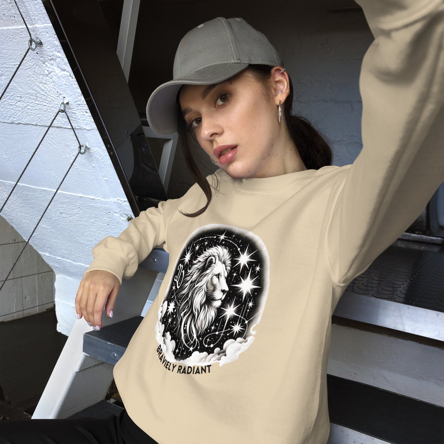 Leo Stellar Majesty Unisex Sweatshirt