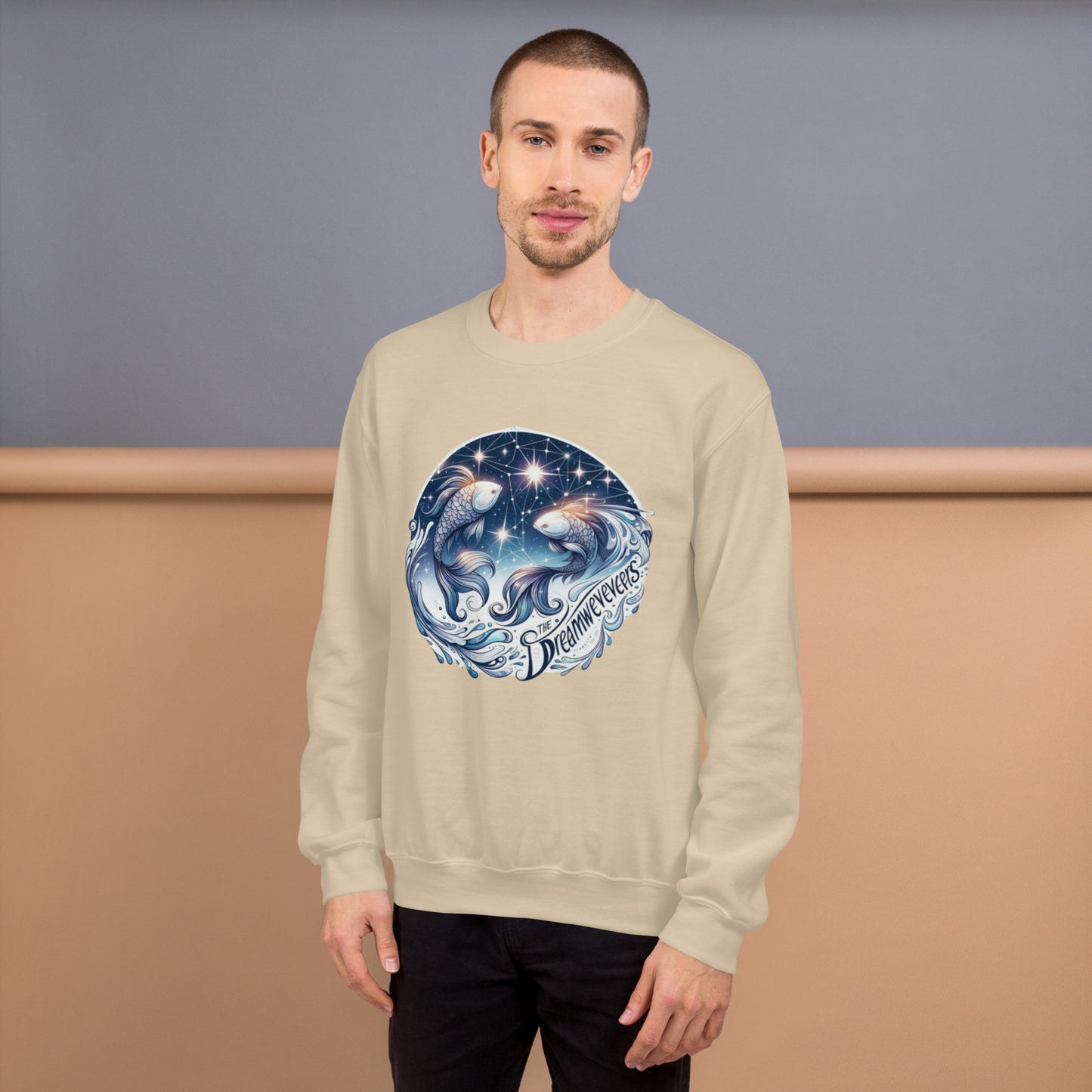 Pisces Celestial Harmony Unisex Sweatshirt