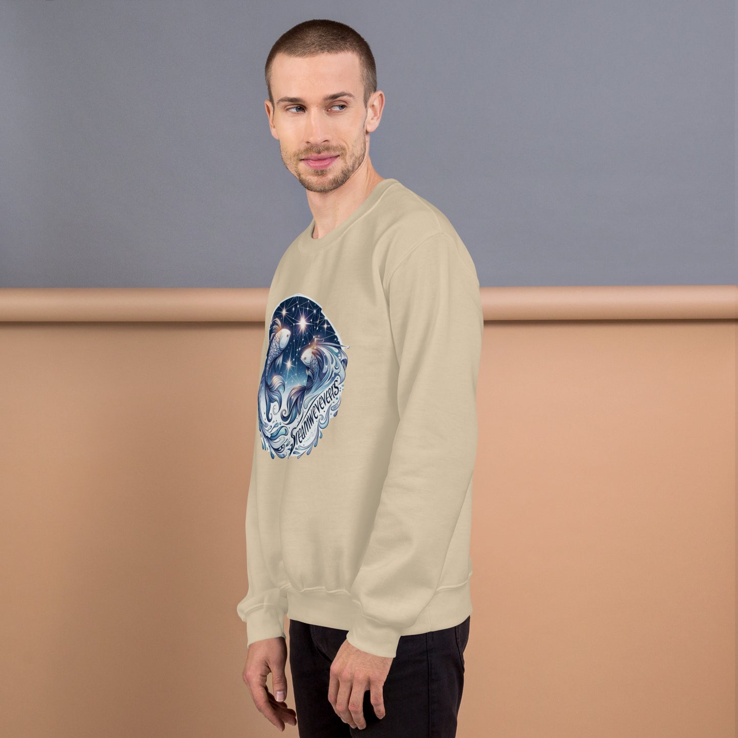 Pisces Celestial Harmony Unisex Sweatshirt