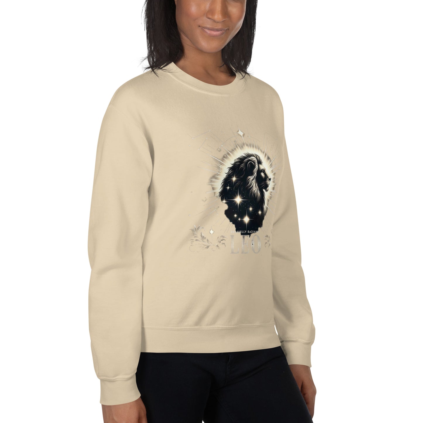 Leo Radiant Regal Unisex Sweatshirt