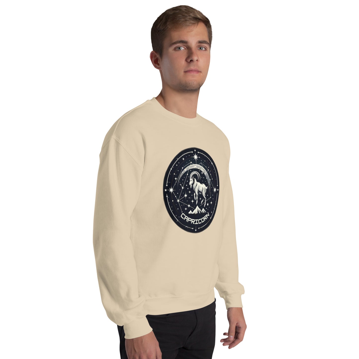 Capricorn Zodiac Wheel Unisex Sweatshirt