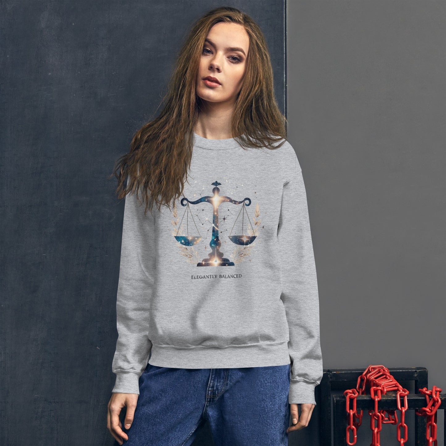 Libra Celestial Harmony Unisex Sweatshirt