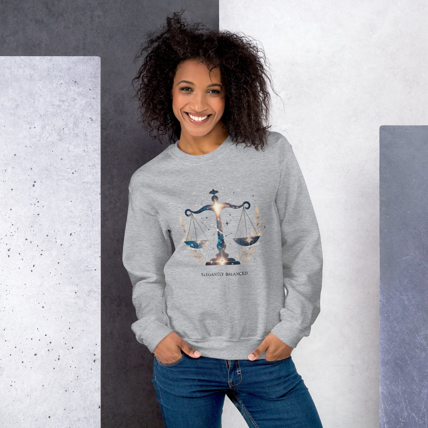 Libra Celestial Harmony Unisex Sweatshirt