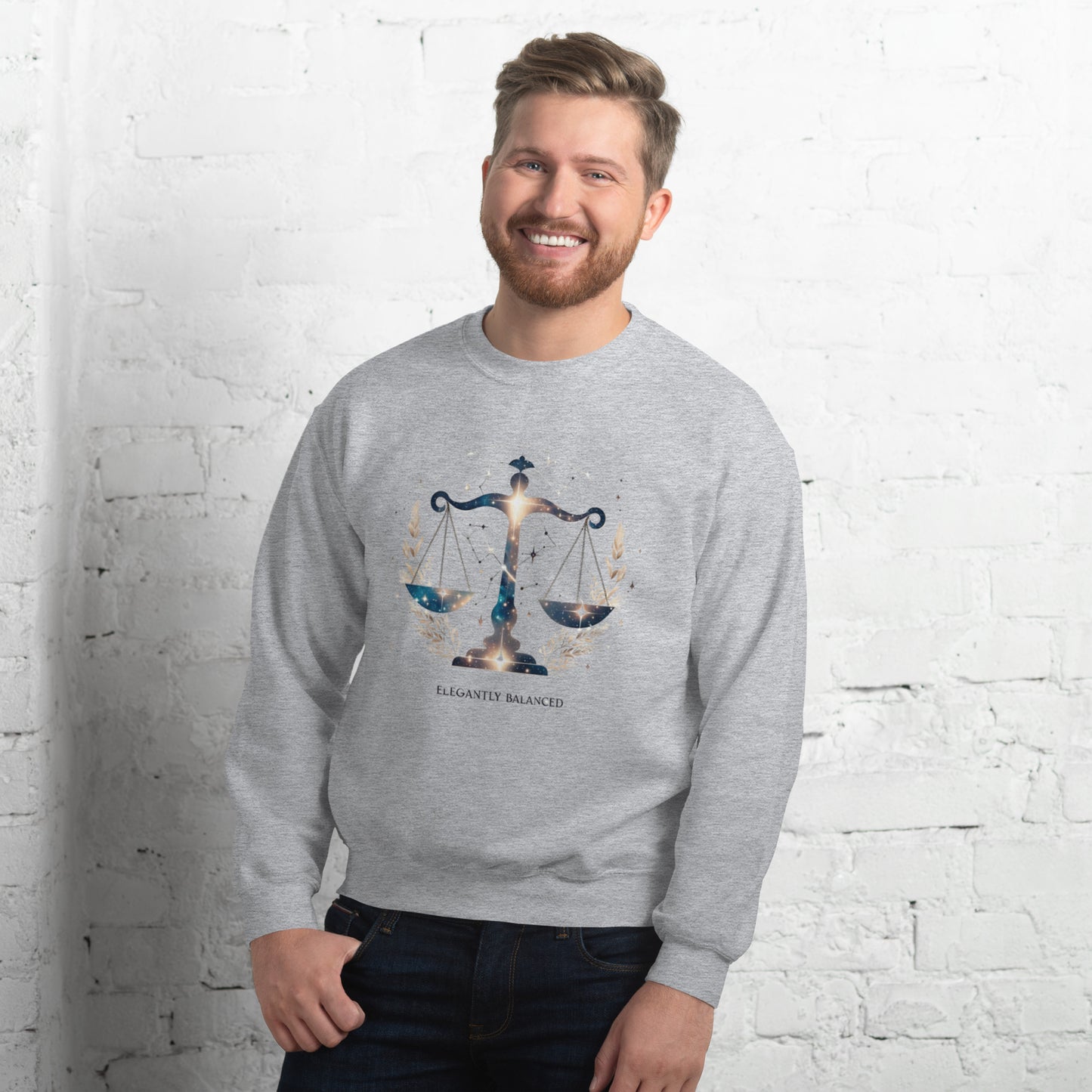 Libra Celestial Harmony Unisex Sweatshirt