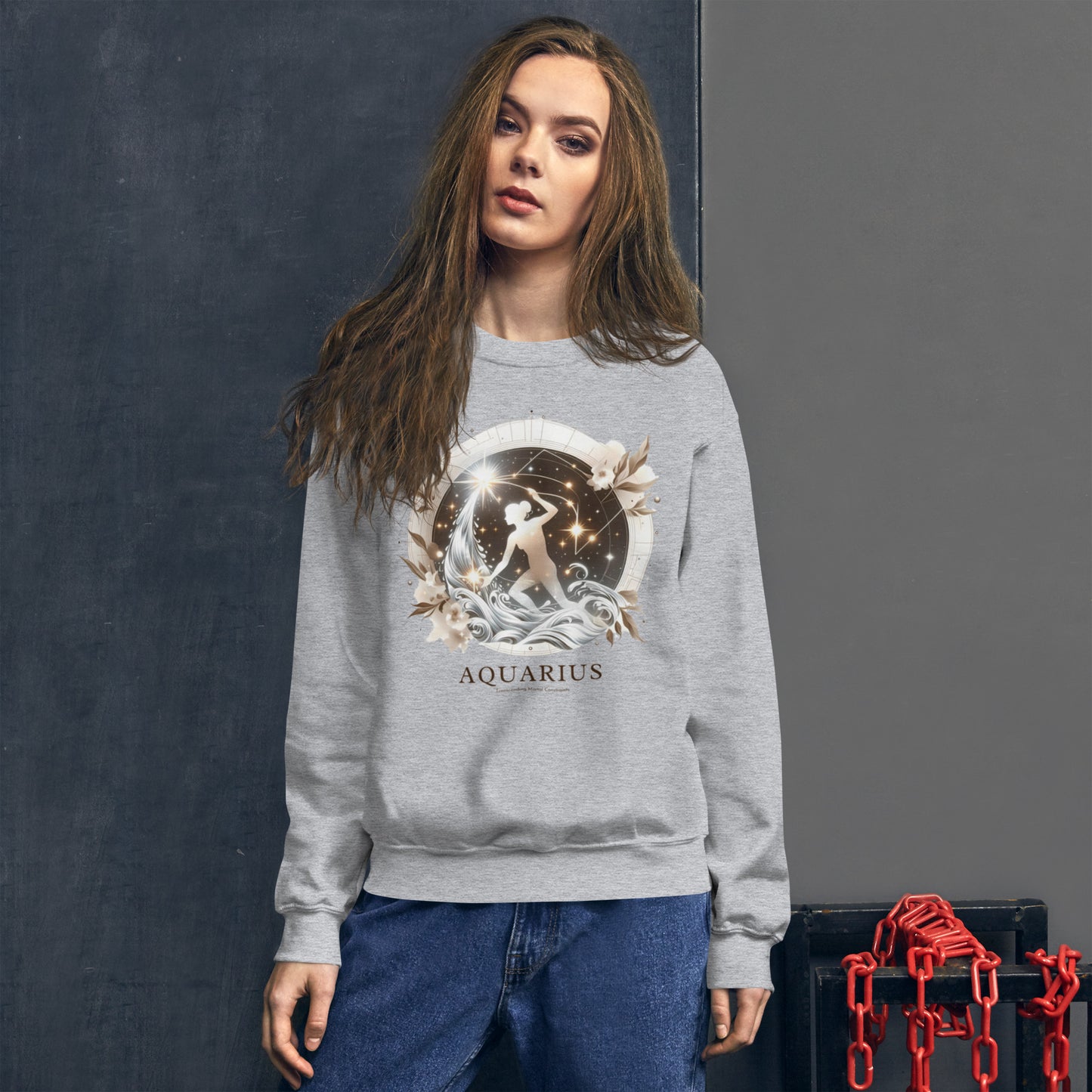 Aquarius Water Bearer Unisex Sweatshirt