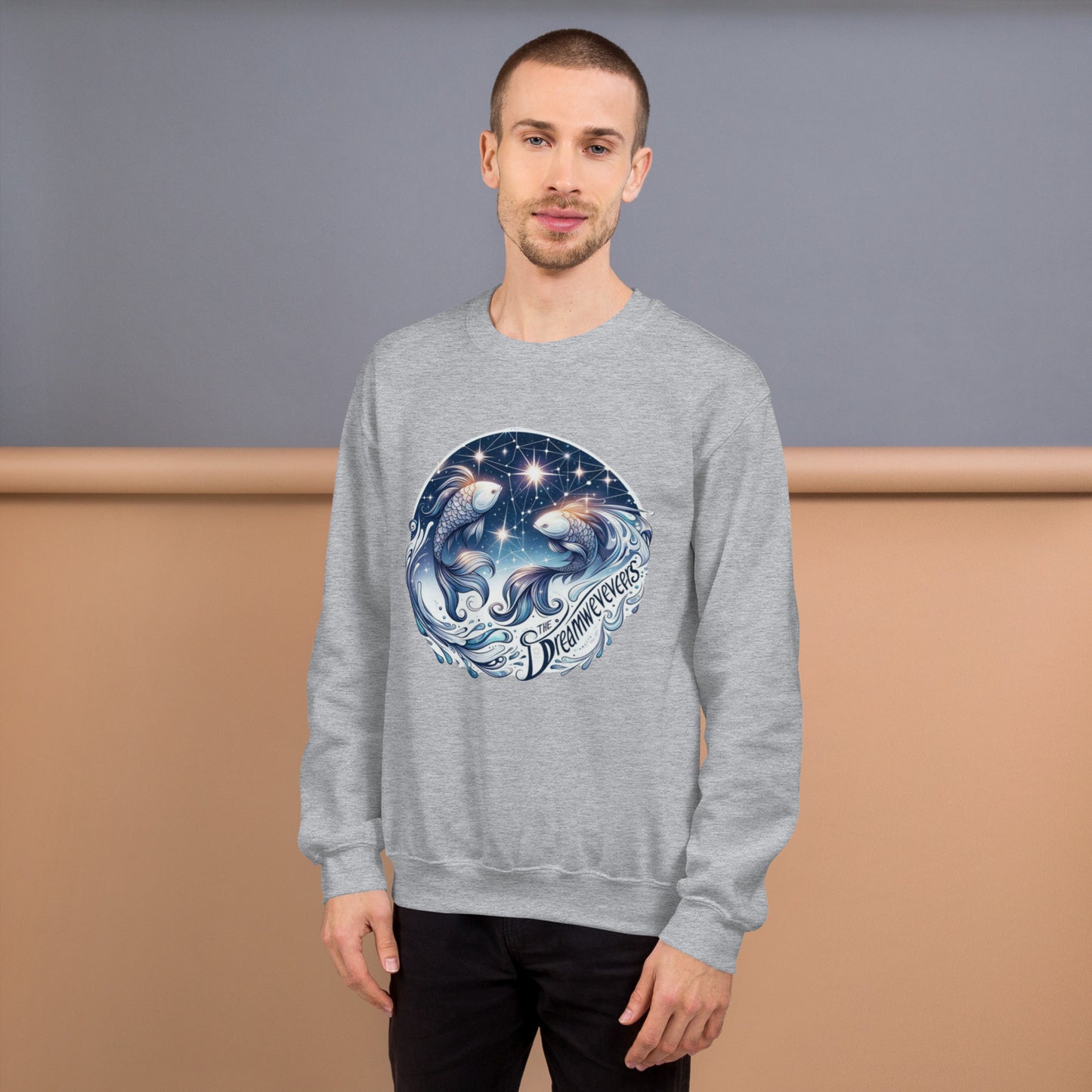 Pisces Celestial Harmony Unisex Sweatshirt